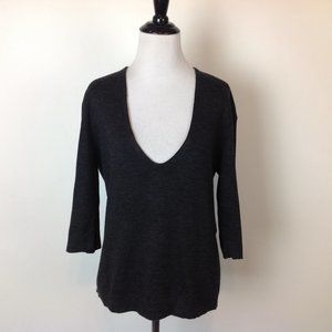 Demylee New York Wool Sweater Black Womens XS